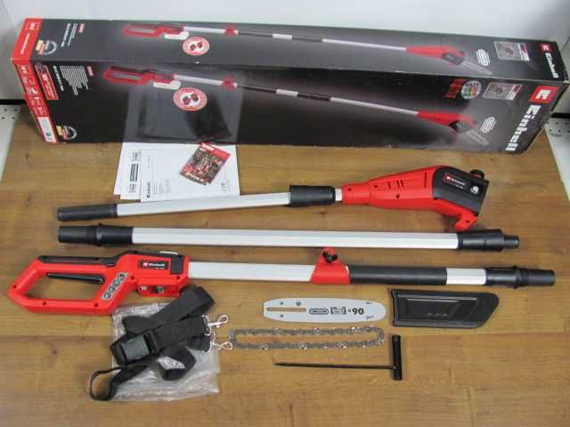 Висоторіз на штанзі пила ланцюгова Einhell GC-LC 18/20 Li T та Кущоріз на складаній штанзі Einhell GC-HH 18/45 Li T розкладний привезено з Німеччини