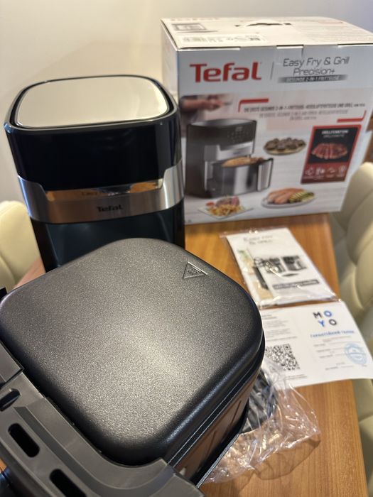 NEW Мультипіч Мультипечь Аэрогриль TEFAL Fry&Grill (8499грн Moyo)