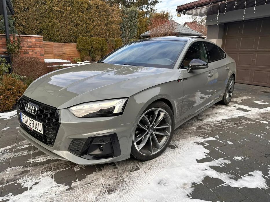 Audi A5 Sportback Audi A5, polift, szary