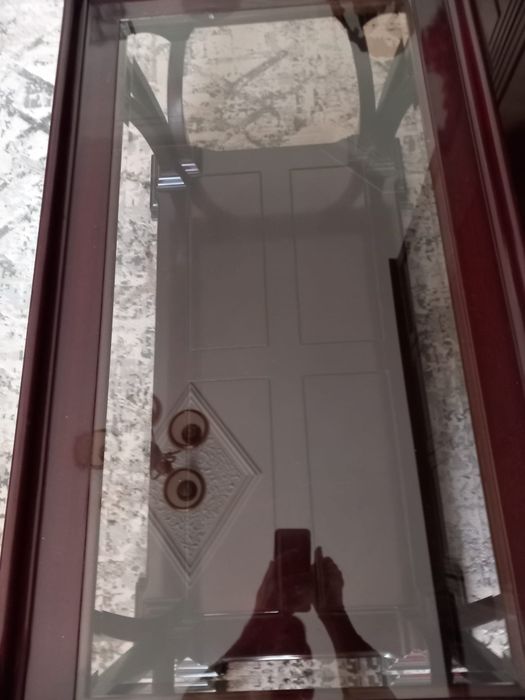 Mesa centro mogno maciço