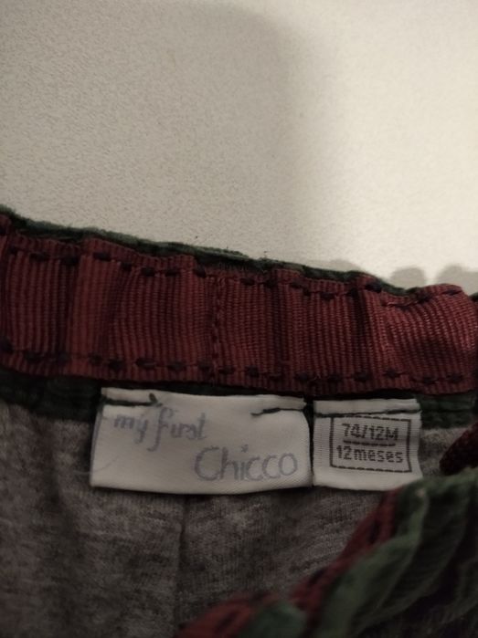 Camisola e calças tamanho 9/12 meses