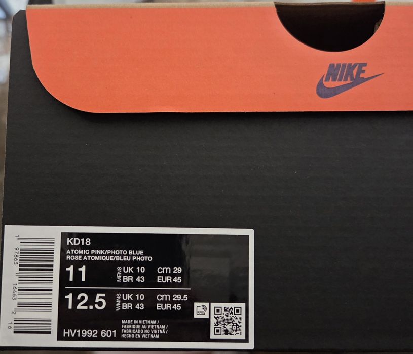Nike KD18 Kevin Durant roz. 45