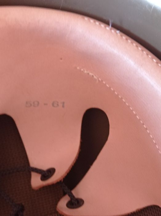 Capacete usado nas colónias