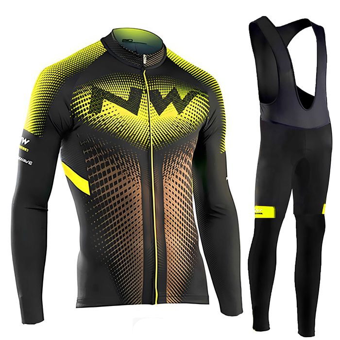 NOWY Komplet Rowerowy Kolarski Kurtka Spodnie Wkładka 185-188