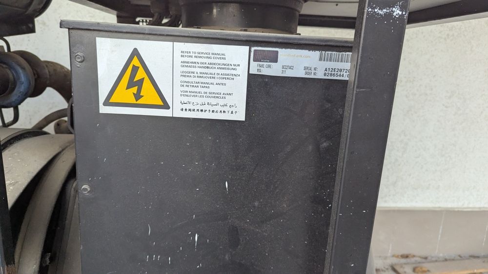 Генератор дизельний 60 kVA (≈48 kW) Робочий  3-фазний