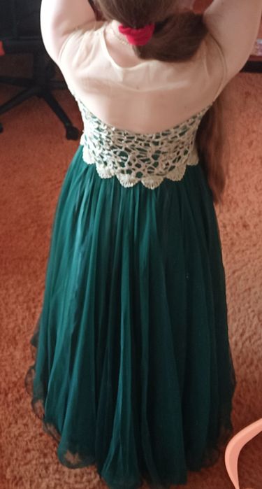 Продам смарагдова випускна/вечірня сукня