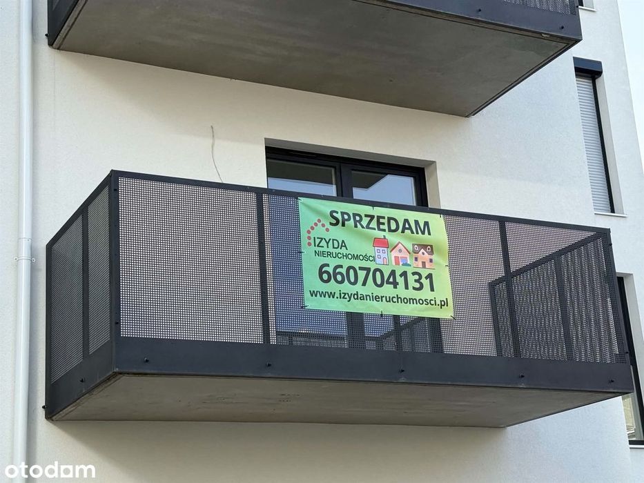 Kolejowa: 2 pok, balkon, garaz, komórka lokatorska
