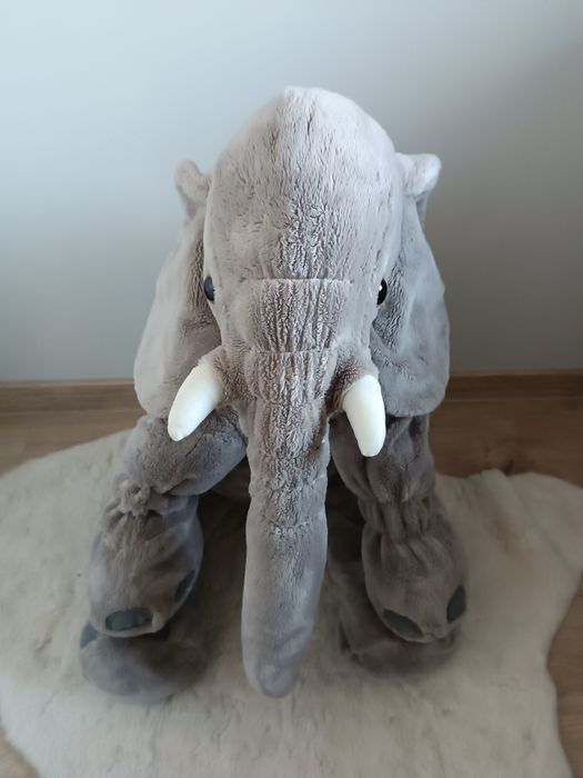 Duży pluszowy słoń maskotka 63 cm Playtive