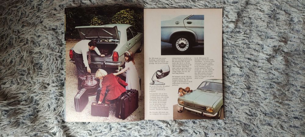 Prospekt Chrysler 180 Simca