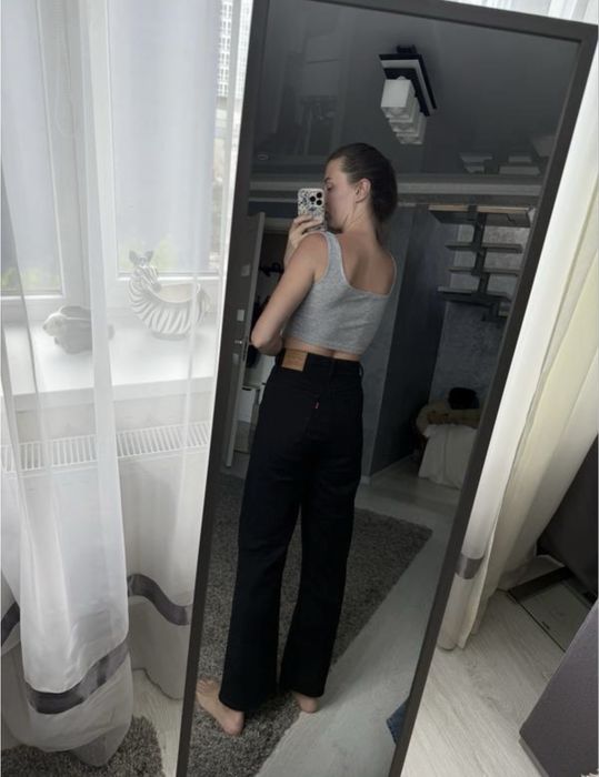 Джинси levis ribcage straight