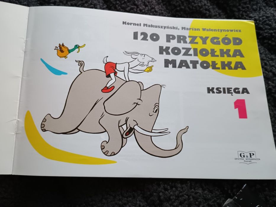 120 przygód Koziołka Matołka książka