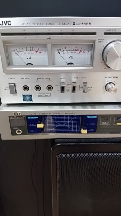 JVC Deck KD-A3 +A-K11 zmacniacz