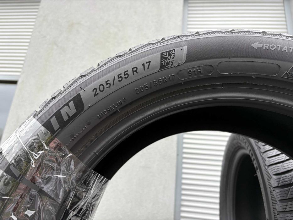 2szt zimowe 205/55R17 Michelin 6,7mm 2020r bdb stan! Z667 gwarancja
