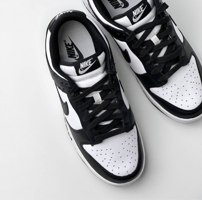 ОРИГІНАЛ! Nike Dunk Low Panda оригінальні чоловічі кросівки