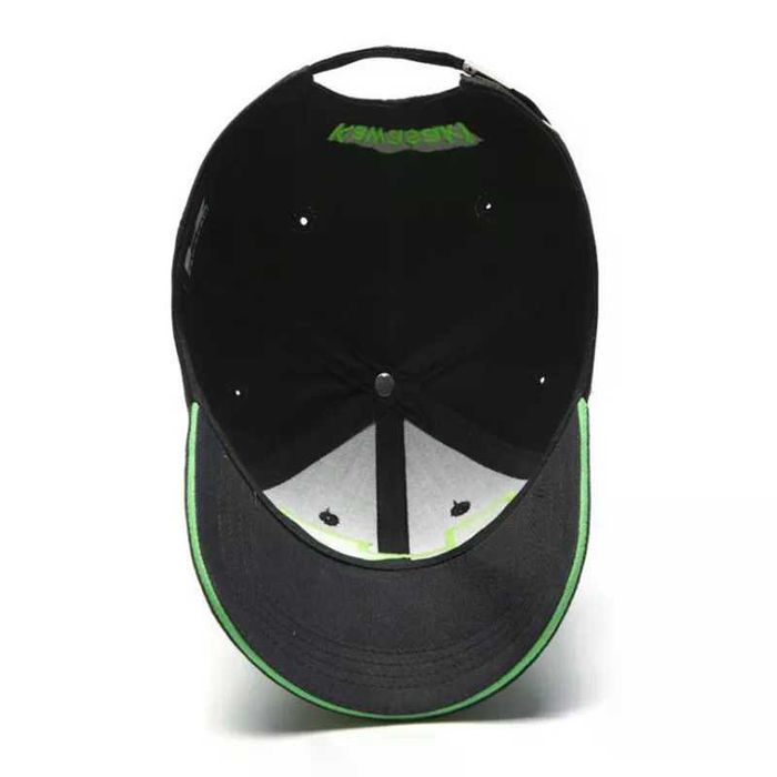 Кепка бейсболка Kawasaki котонова чорна Нова
