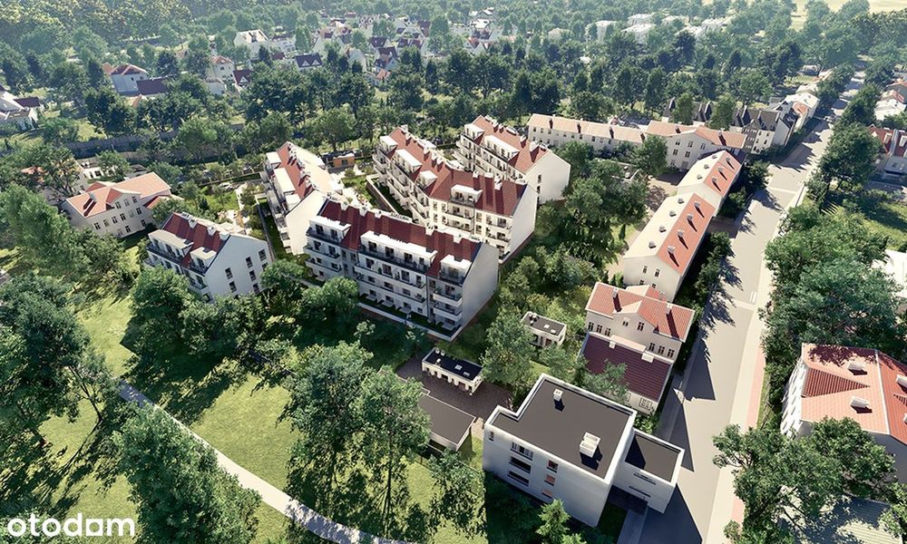 3-pokojowe mieszkanie 49m2 + ogródek Bezpośrednio