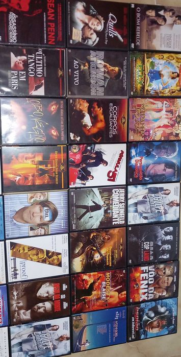 Vários filmes em DVD