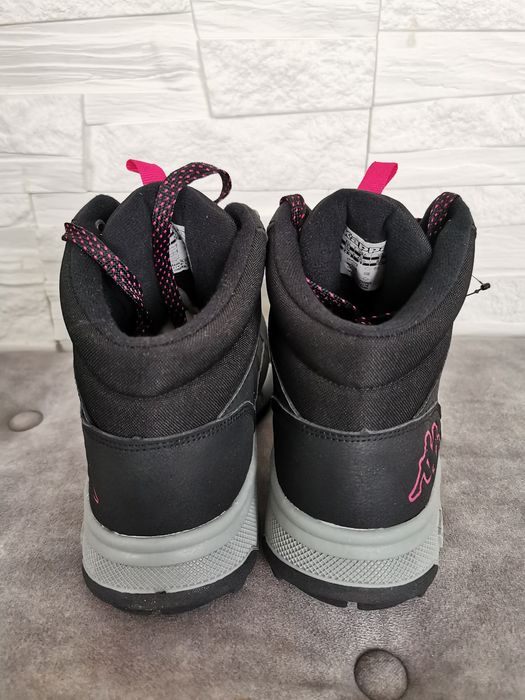 Damskie nowe buty trekkingowe Kappa trapery śniegowce r. 38