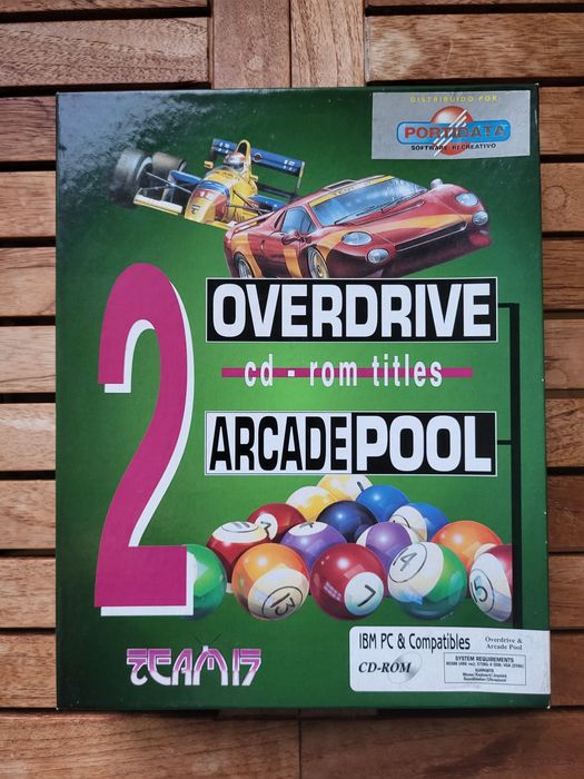 JOGO PC Big Box Overdrive e ARCADE POOL - Completo