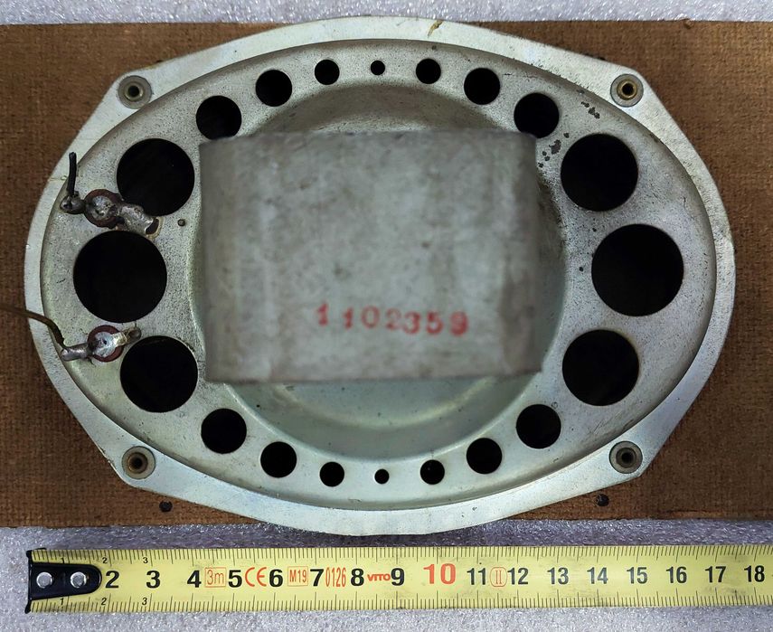 Coluna de som elítica rádio Phonola Derby 693-C