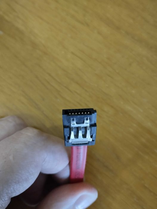 Шлейф Foxconn SATA 50 см з 2-ма роз'ємами прямий/прямий 7-контактними С95764-001 0925 E124936-B VL AWM 2725 80 °C / 30 V VW-1 (2 шт.)