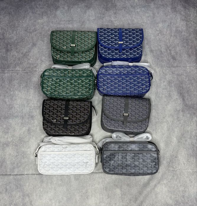 Сумка goyard , гаярд Black, White , Blue , Grey , Green