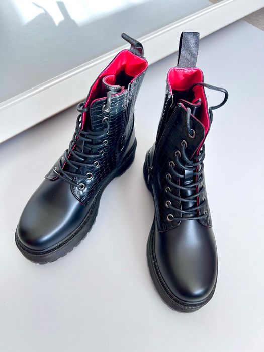 40 Sklep Nowe botki damskie biker workery RQ1910-1e