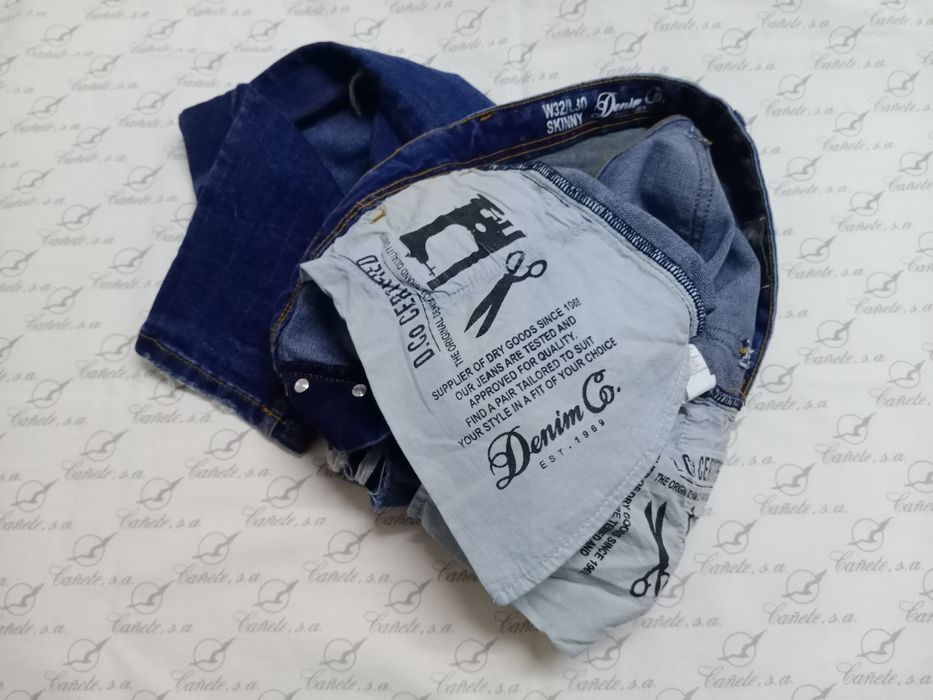Джинсы синие Denim Co скини размер 32