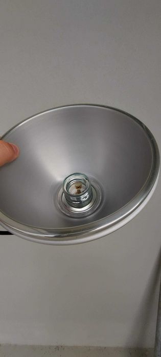 Candeeiro de teto inox