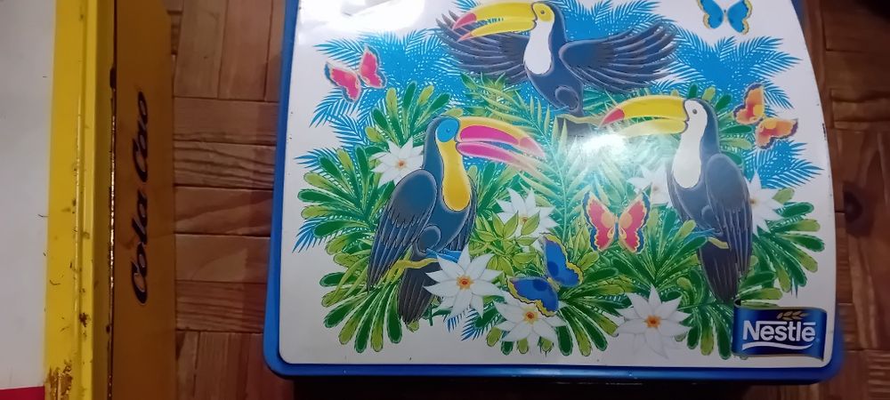 Vendo varias latas de chapa antigas e algumas mais modernas