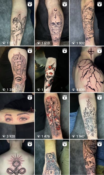 Тату м. Суми від 1500 грн | На перше тату знижка 20%