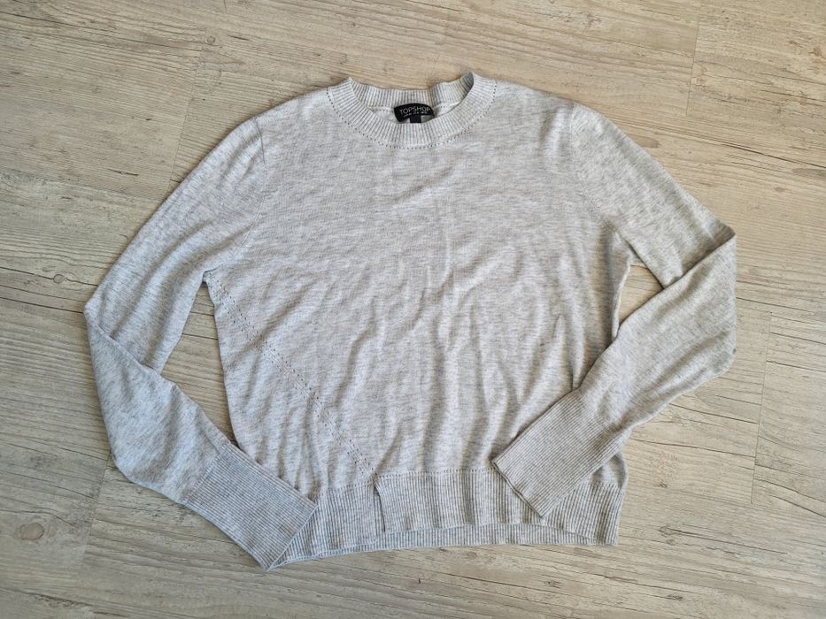Szary sweterek topshop