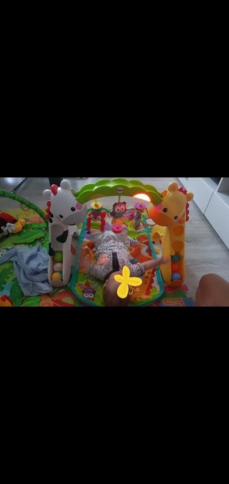Łuk i mata, piłeczki Fisher Price