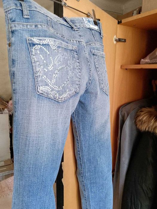 Джинси жіночі стильні Blue&Black