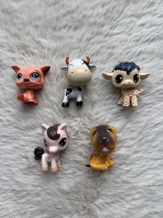 Zestaw 5 figurek zwierzaków