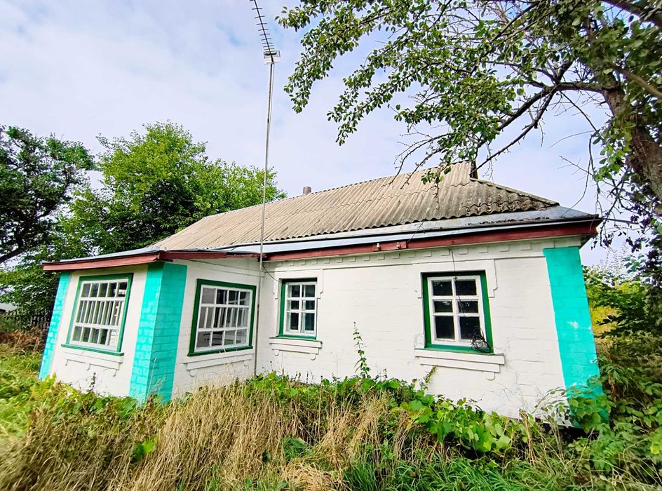 Дім 60 м2 українська хата піч-лежанка Собківка 7 км Умань 53 сотки