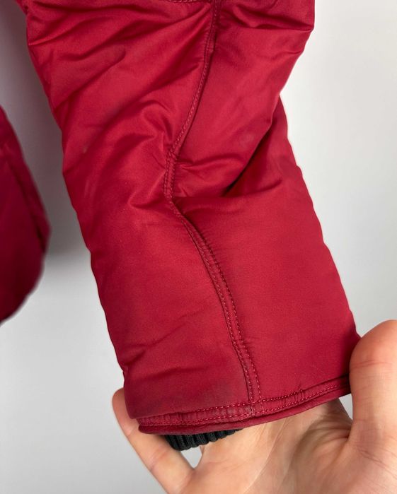 Kurtka zimowa WRANGLER męska puchowa czerwona casual L