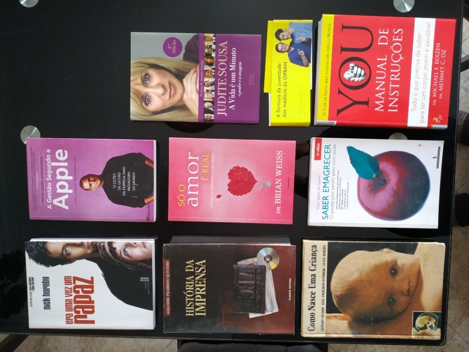Livros usados em óptimo estado (Tolkien, Rowling, Follett, Meyer)