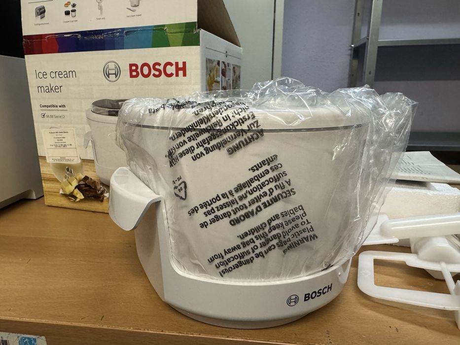 Przystawka do robienia lodów Bosch MUM2 Nowa