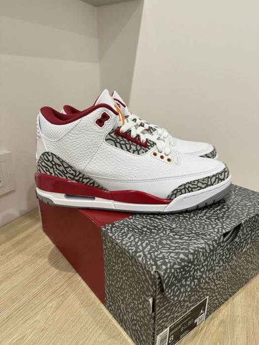 Nike Air Jordan 3 Retro Cardinal Red 41 EU