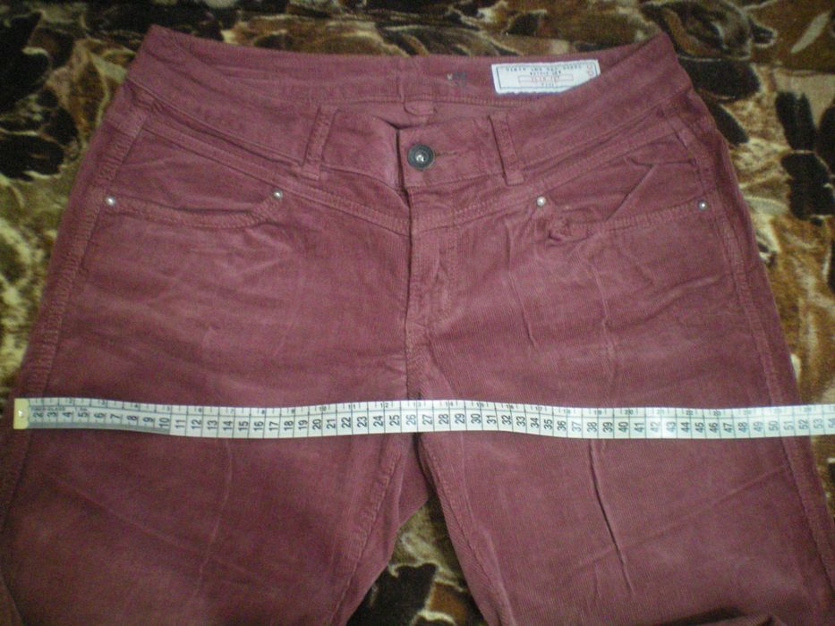 Вельветовые штаны джинсы стильные модные edc натуральный вельвет