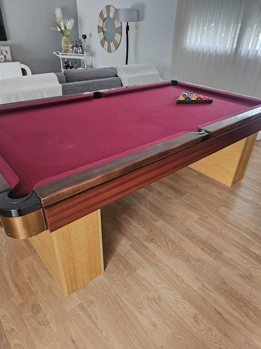 Mesa de snooker EMC com pedra ardósia