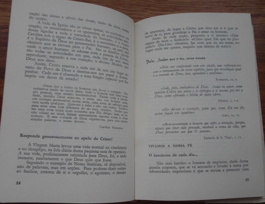 Fala Senhor - Encontros Com Deus de Marcel Hertsens - 1ª Edição 1963