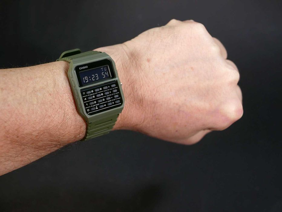 Годинник Casio CA-53WF-3BCF Green. Новий, з коробкою