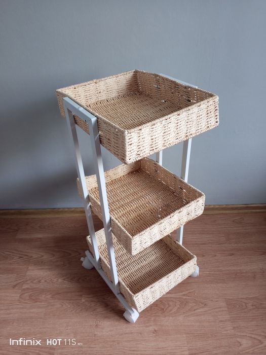 Wózek NATURA na kółkach Boho