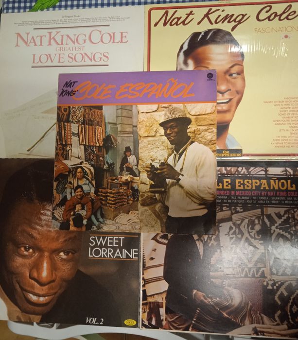 Discos de vinil Nate King Cole (5)