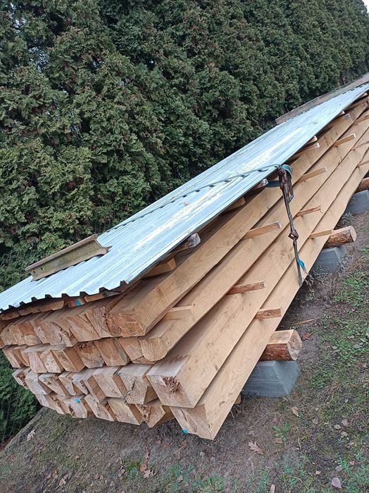 Drzewo budowlane, bale sosnowe na wiatę, altanę lub huśtawkę ogrodową.