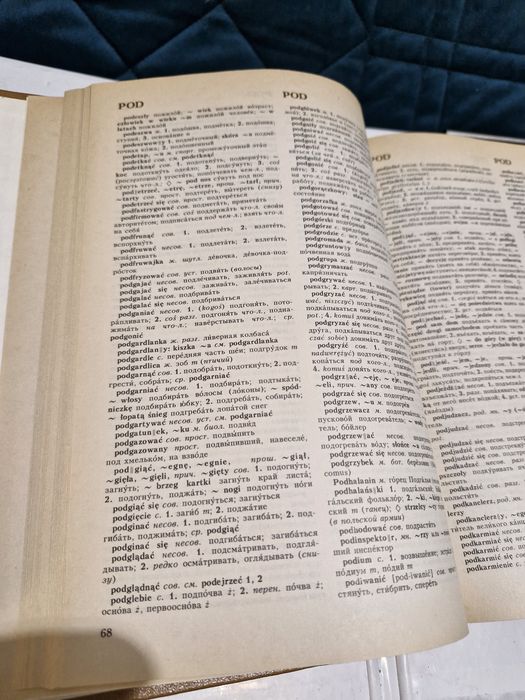 Wielki słownik polsko-rosyjski 2 tomy książka