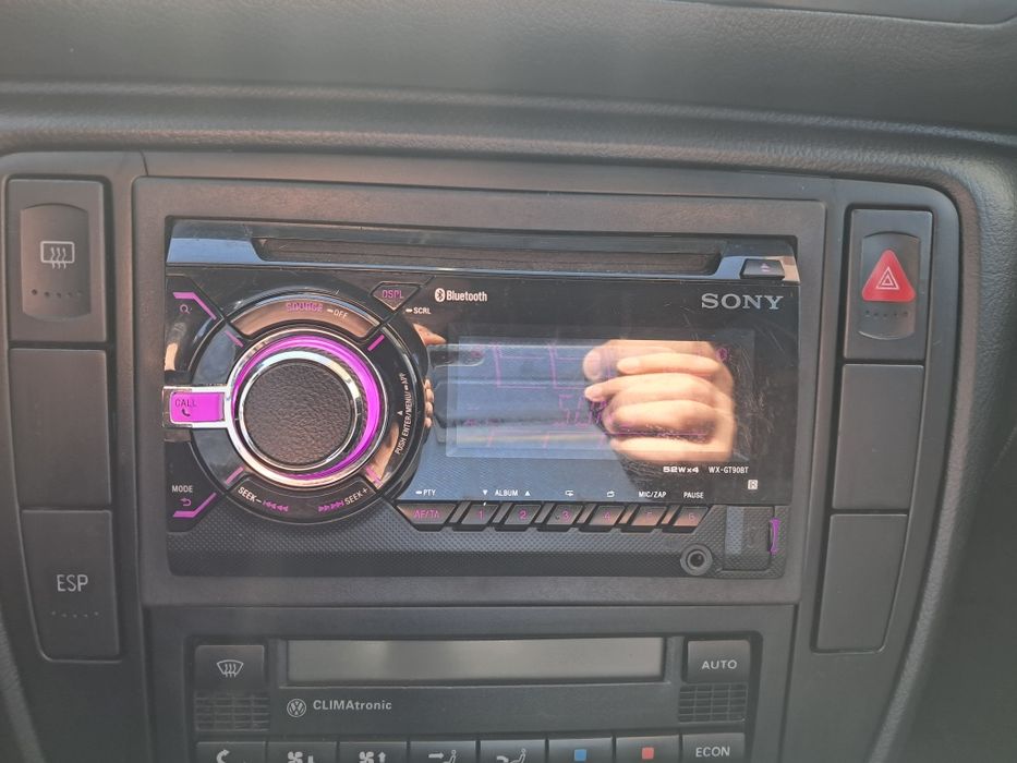 Radio sony wx-gt90bt 2 din bluetooth