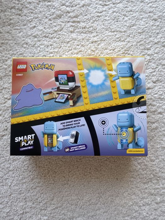 LEGO 40887 Pokemon SMART Play: Ditto jako Squirtle: maraton filmowy